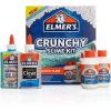 imageElmers Crunchy Slime Kit  Slime Supplies Include Metallic Liquid Glue Clear Liquid Glue Crunchy Magical Liquid Slime Activator 4 CountCrunchy Slime Kit