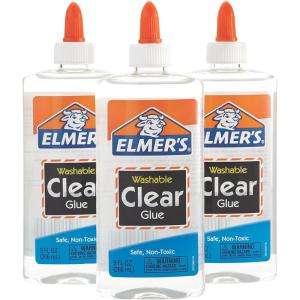 imageElmers Liquid School Glue Clear Washable Pack of 3