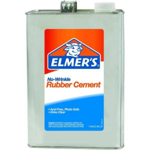 imageELMERS NoWrinkle Rubber Cement 16 Oz Clear 2321 Gallon