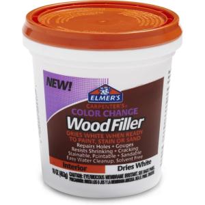 imageElmers Carpenters Color Change Wood Filler 16 oz White E917
